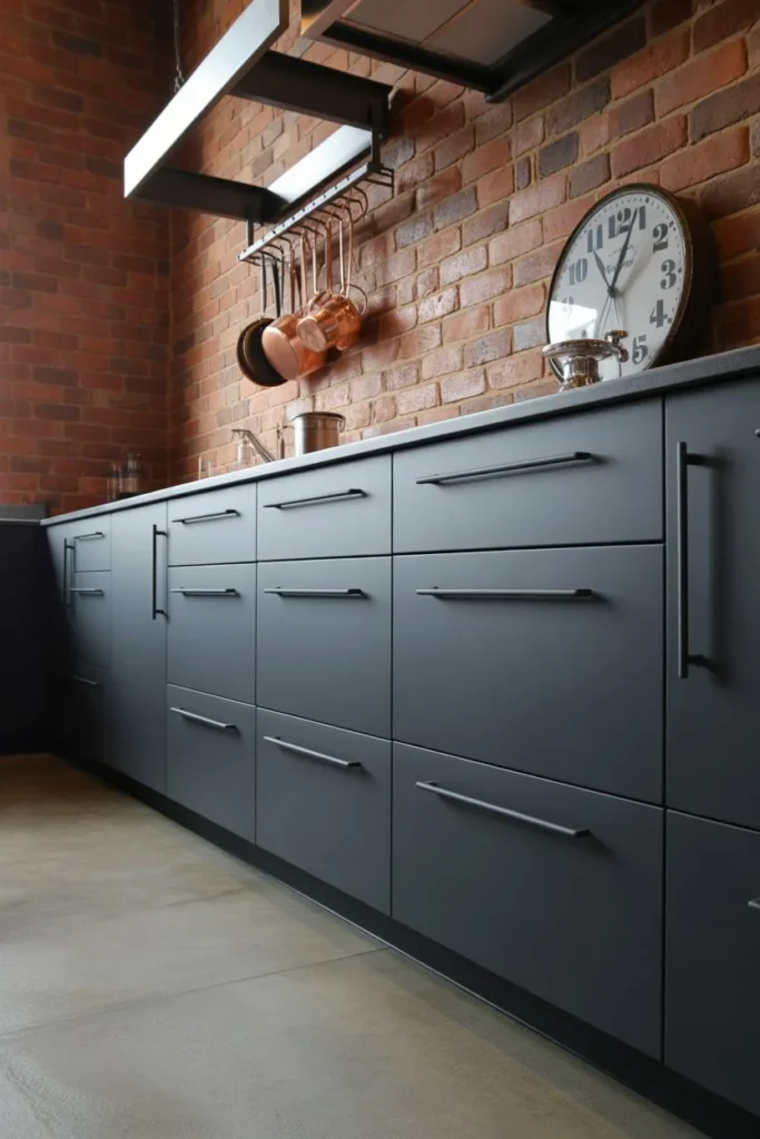 Charcoal Grey Industrial Edge