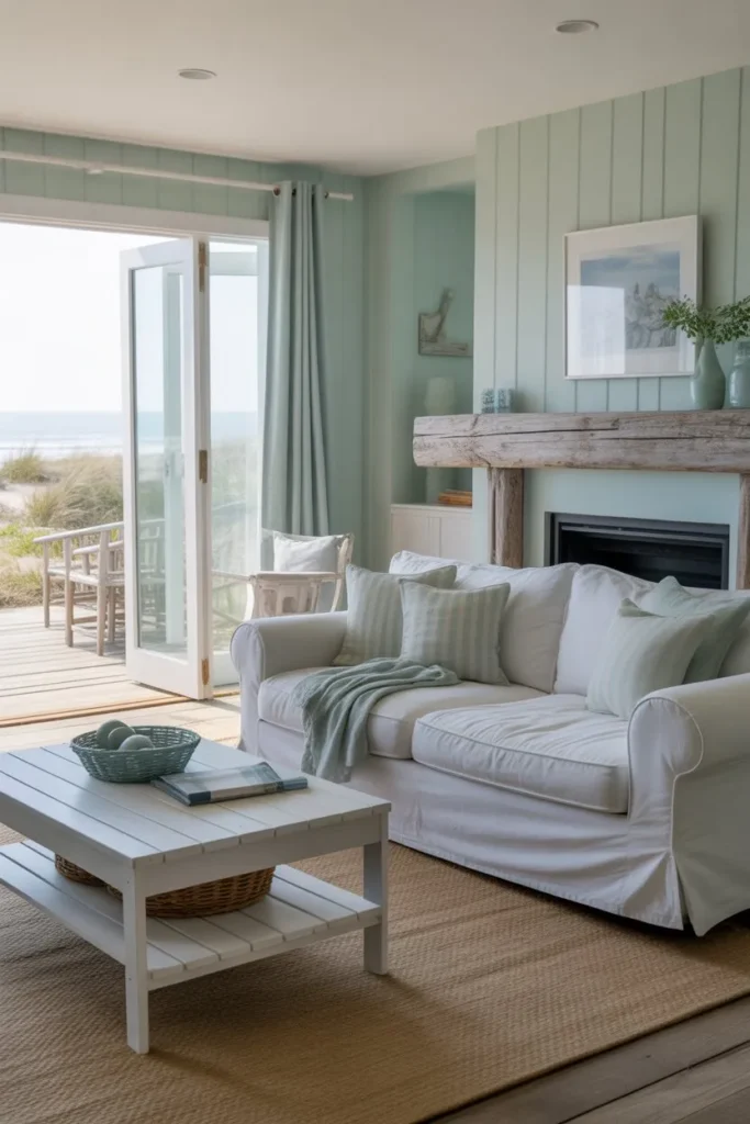 27 Sage Green Living Room Ideas for a Calm Aesthetic Coastal Heather and Sage Haven