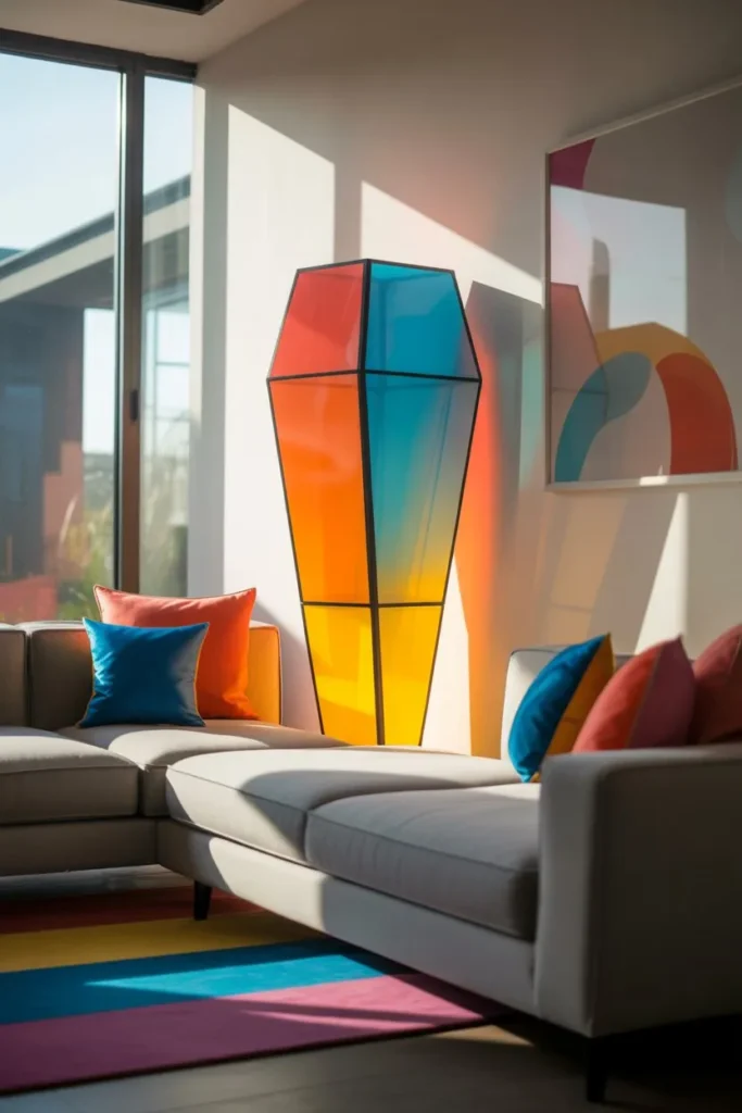 Colorful Modern Lamp