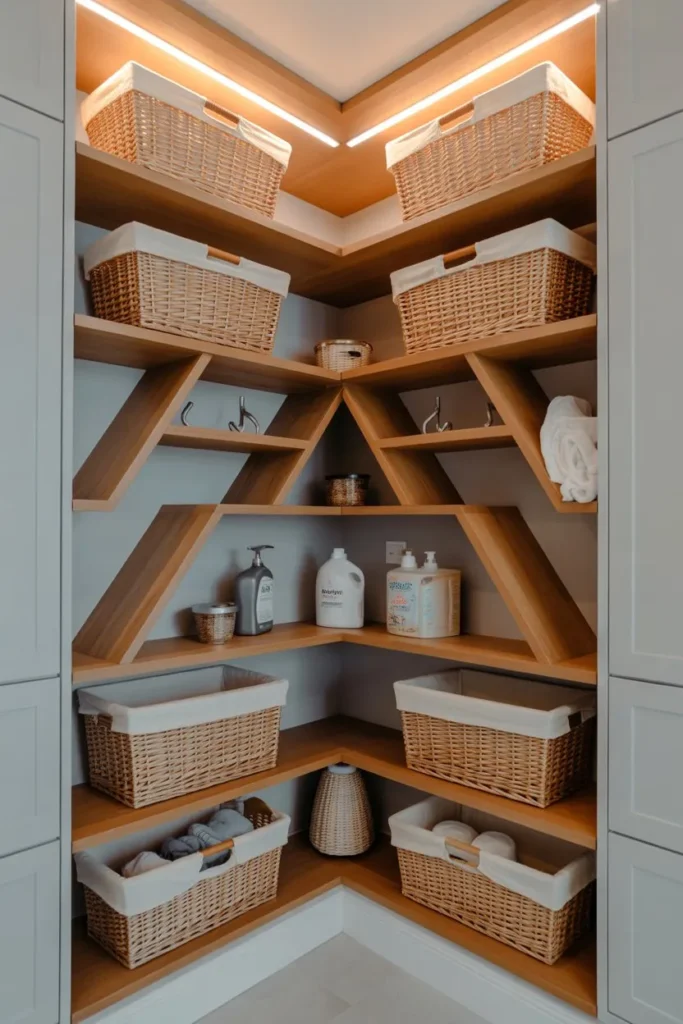 Corner Storage Optimization Setup