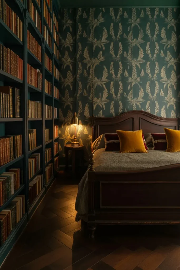 Dark Academia Forest Sanctuary