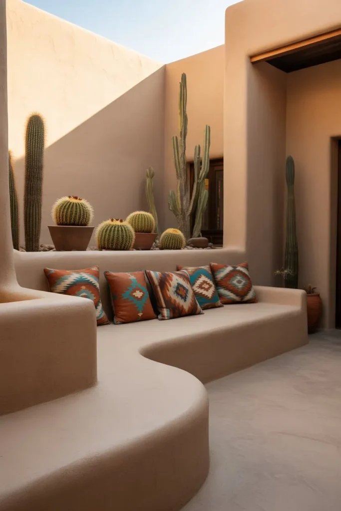 27 Split Level Living Room Ideas for a Modern Flow Desert Modern Adobe Tier