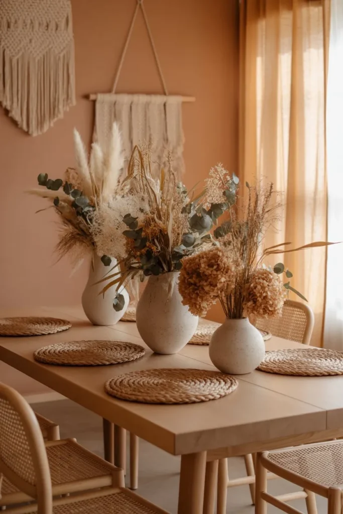 Dried Floral Arrangements for Subtle Decor