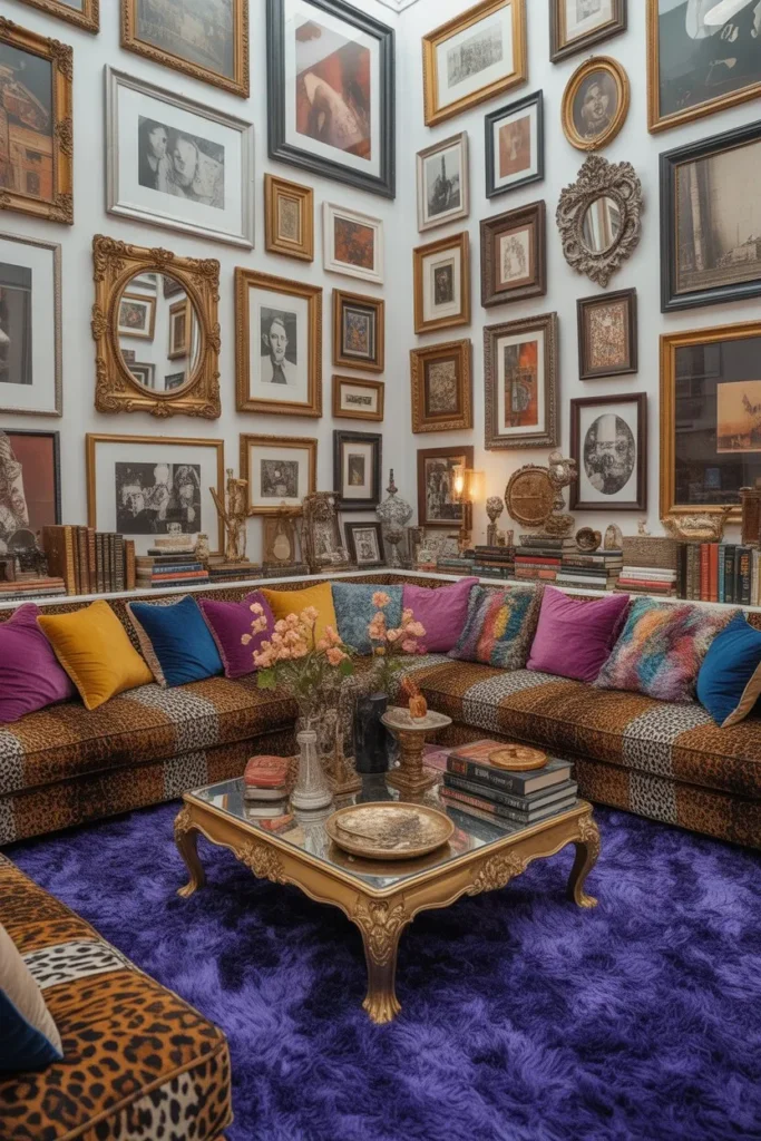 27 Split Level Living Room Ideas for a Modern Flow Eclectic Maximalist Treasure Pit