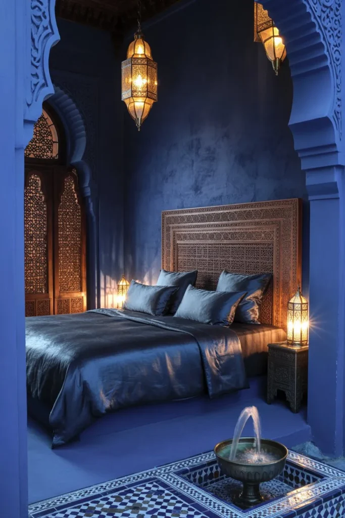 Exotic Moroccan Indigo Riad