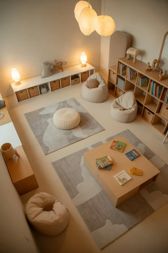 Fully Balanced Gender Neutral Kids Room Design