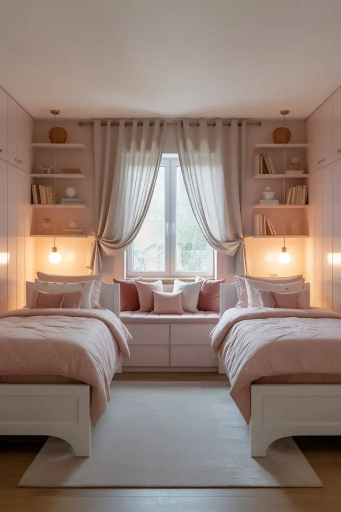 Fully Balanced Girls Room Design