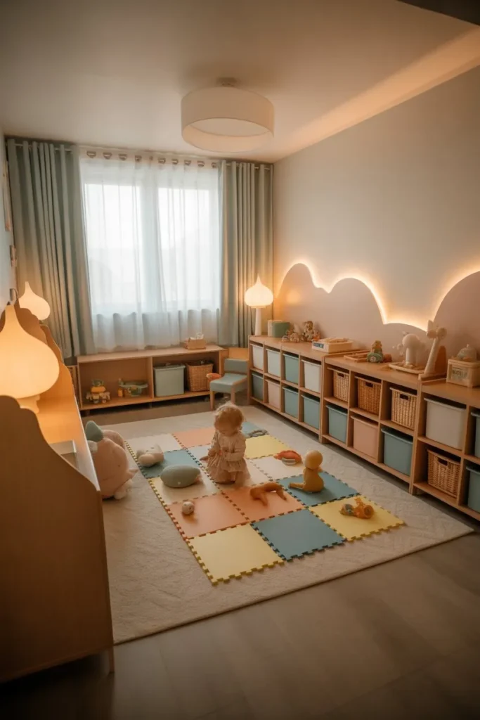 Fully Balanced Toddler Room Design