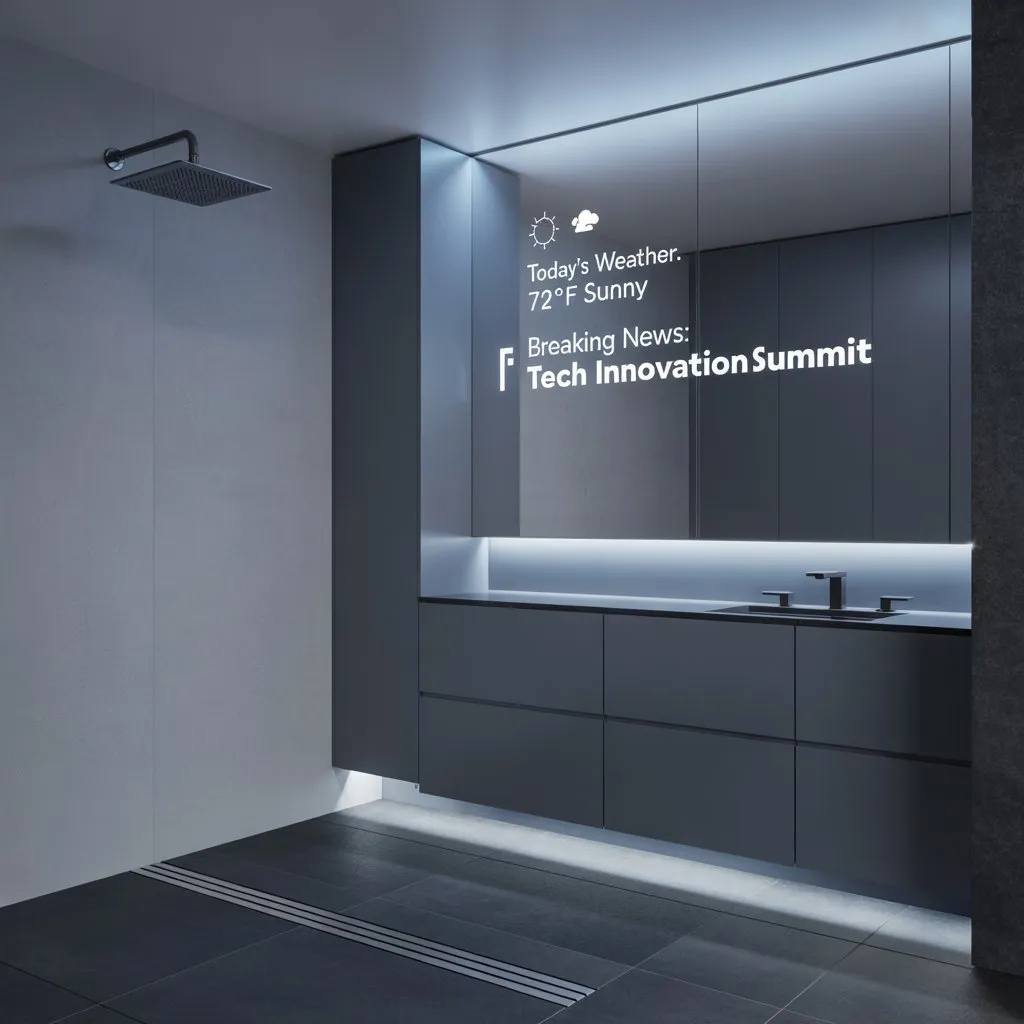 High-Tech Smart Bathroom Hub