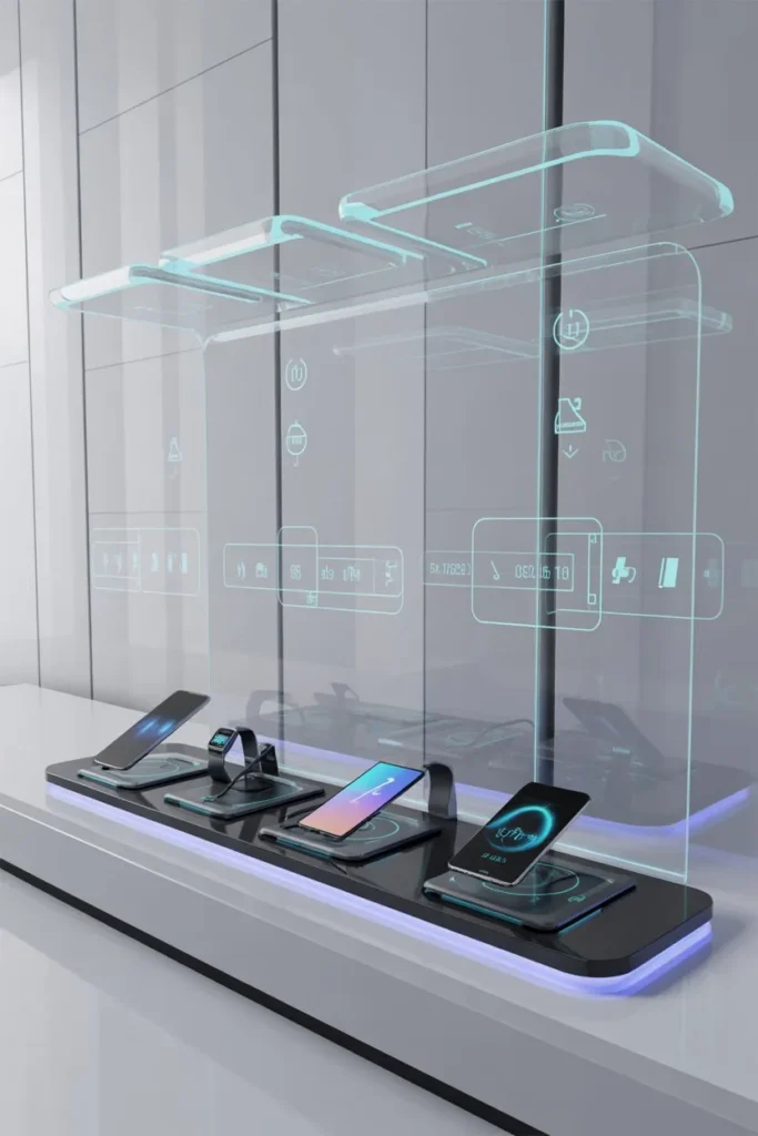 High-Tech Smart Charging Hub