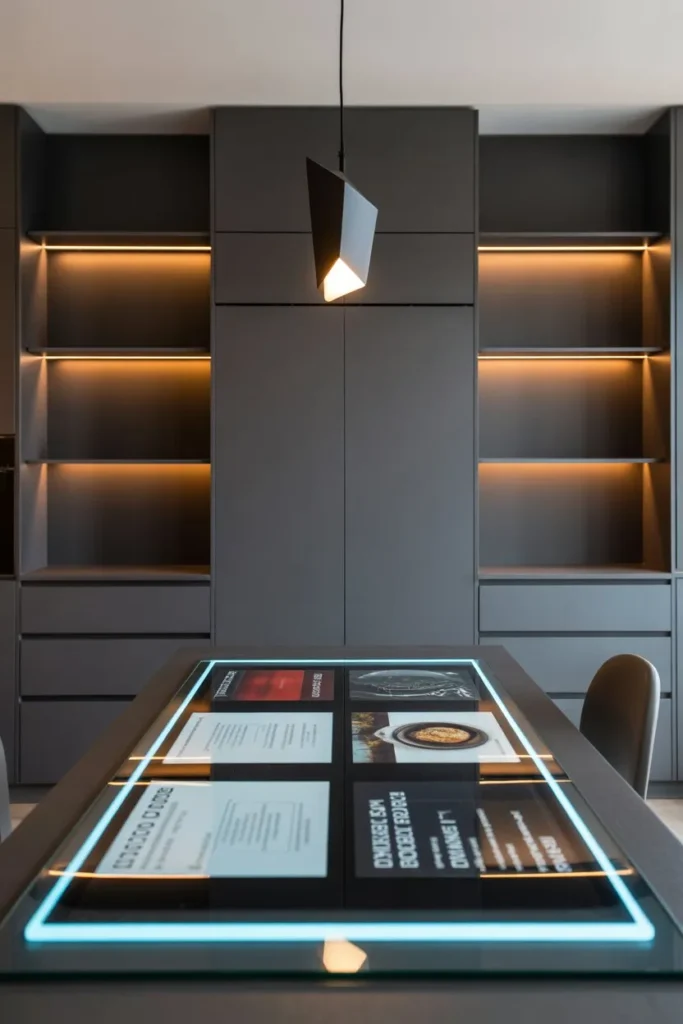 High-Tech Smart Dining Hub
