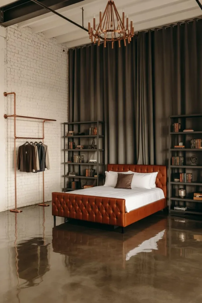 Industrial Brick and Copper Loft