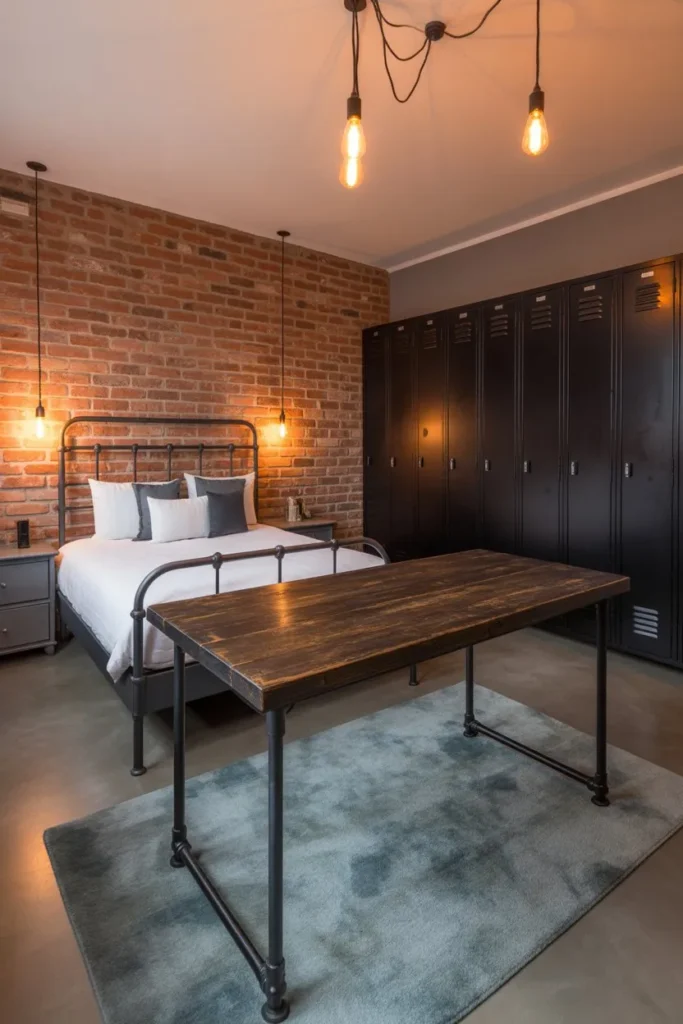 Industrial Brick and Steel Command Center