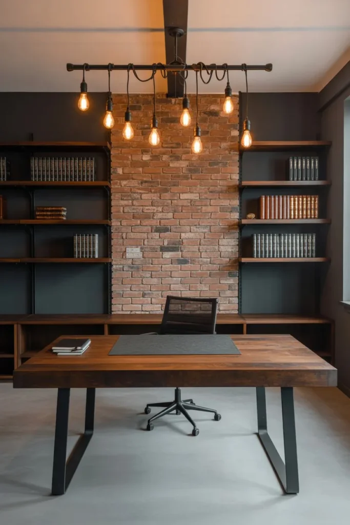 Industrial Brick and Steel Command Center