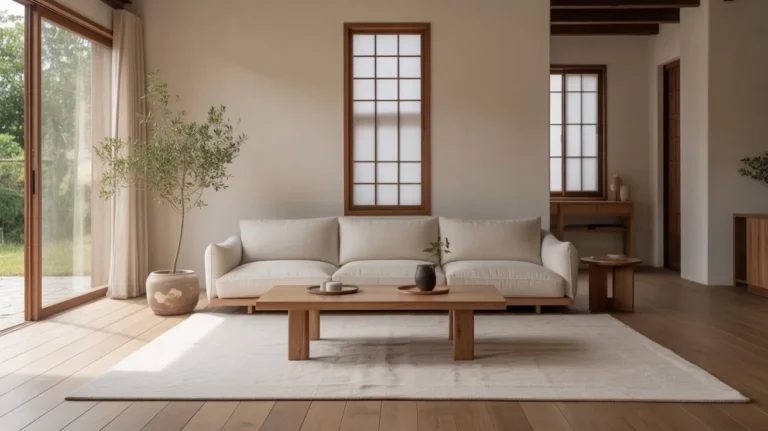 Japandi Living Room Ideas