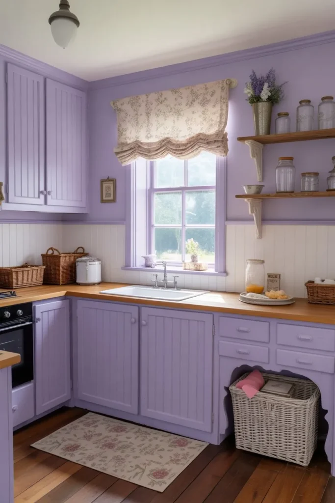 Lavender Traditional English Cottage