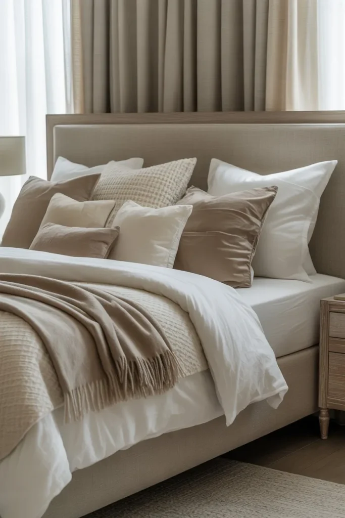 Layered Bedding for Depth