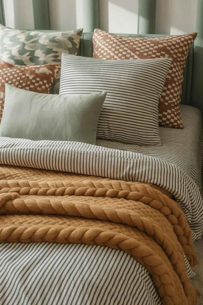 Layered Bedding with Pattern Mixing