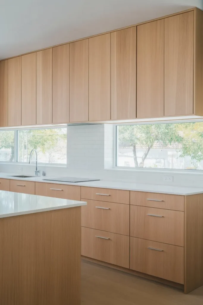 Light Wood Kitchen with Minimal Design