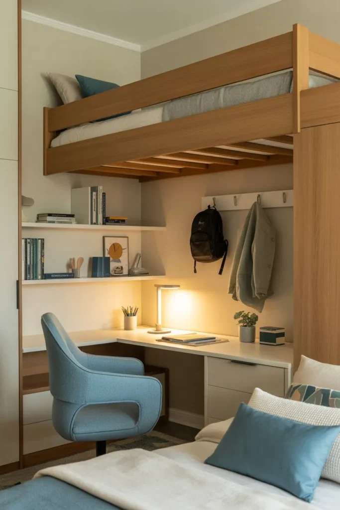 Loft Bed with Study Area