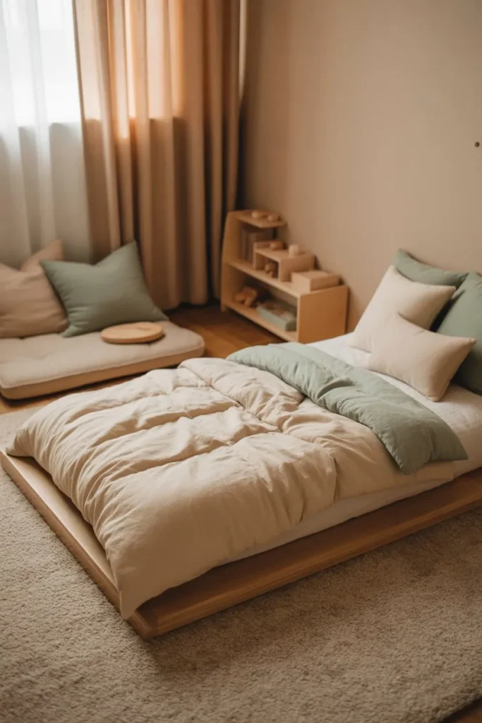 Low Floor Bed for Safety and Independence