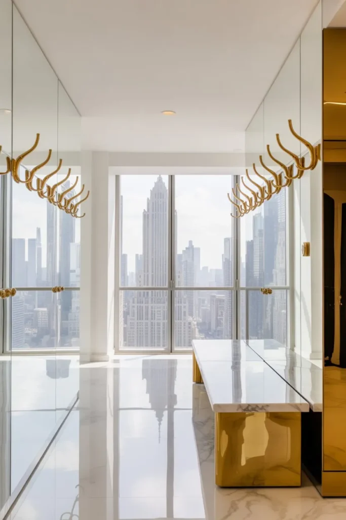 Luxury Penthouse Gold and Marble