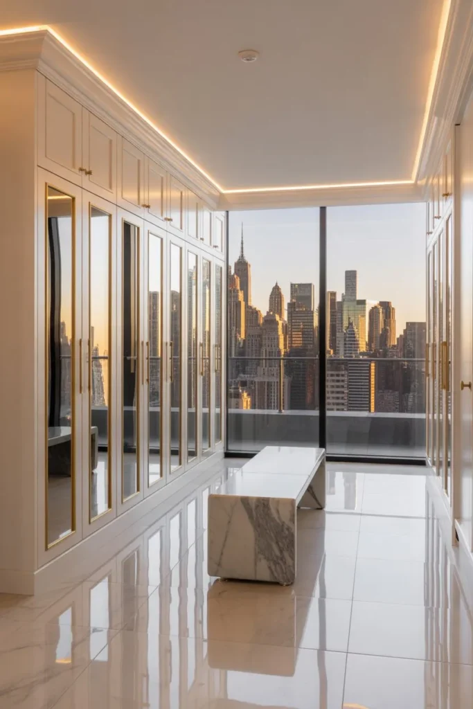 Luxury Penthouse Gold and Marble