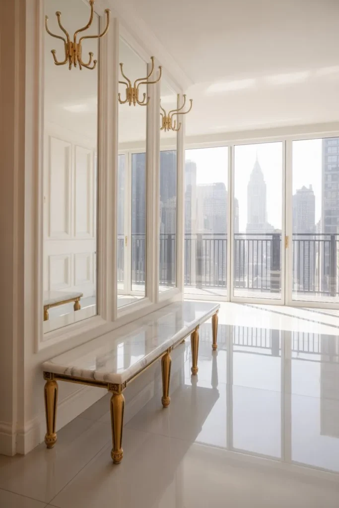 Luxury Penthouse Gold and Marble