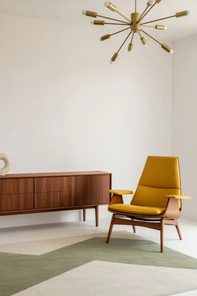 Mid-Century Modern Walnut Suite