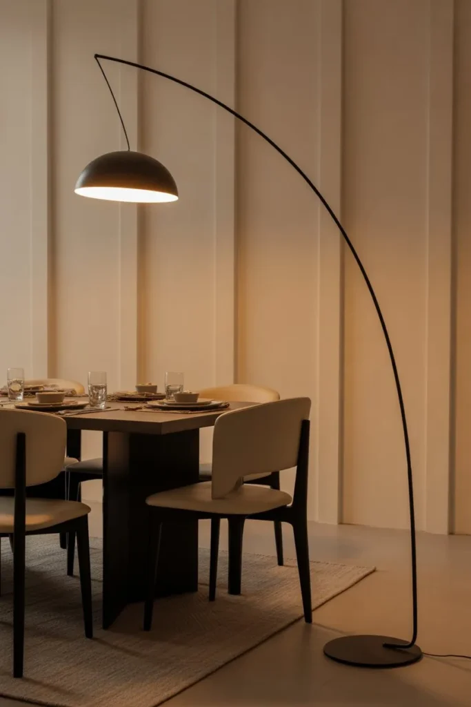 Minimal Arc Floor Lamp