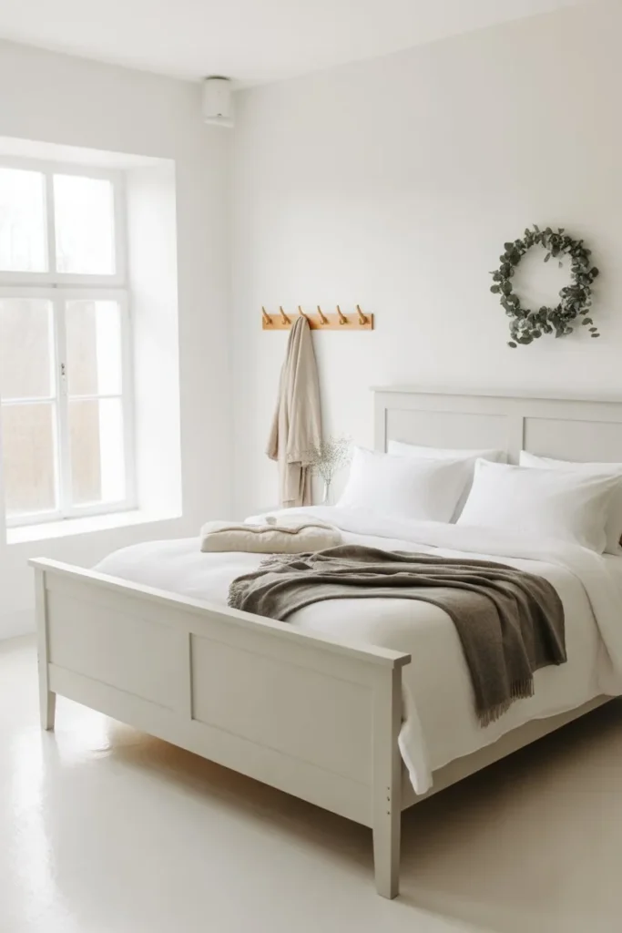 Minimalist All-White Shaker Suite