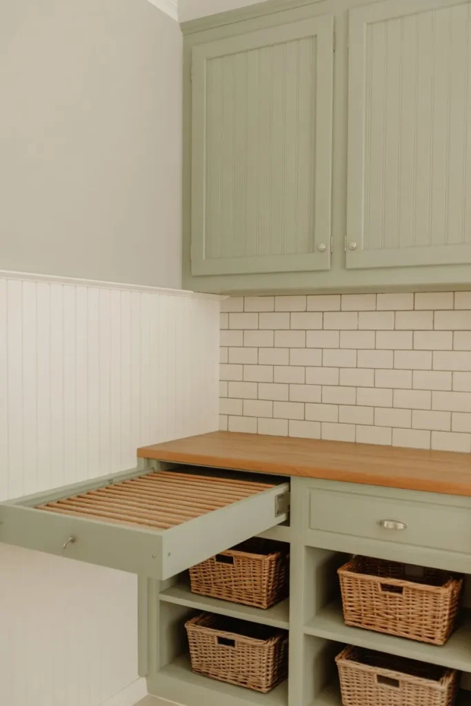  Modern Farmhouse Sage Green Nook