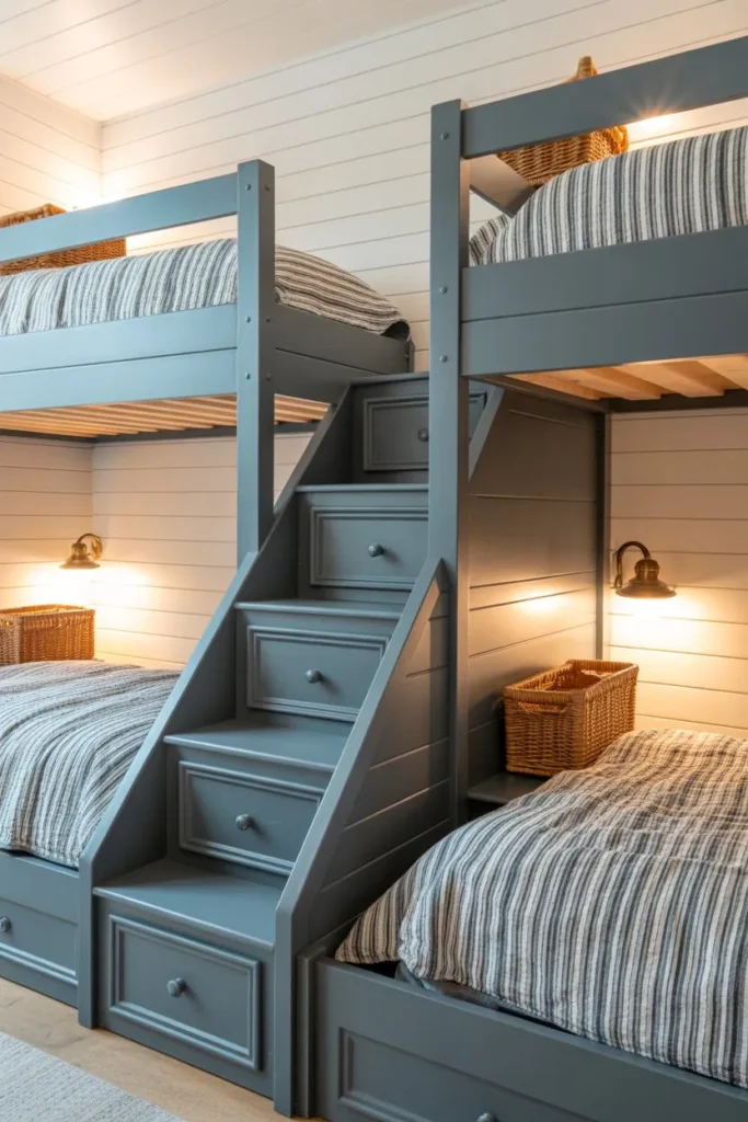 Modern Farmhouse Shiplap Bunk Hub