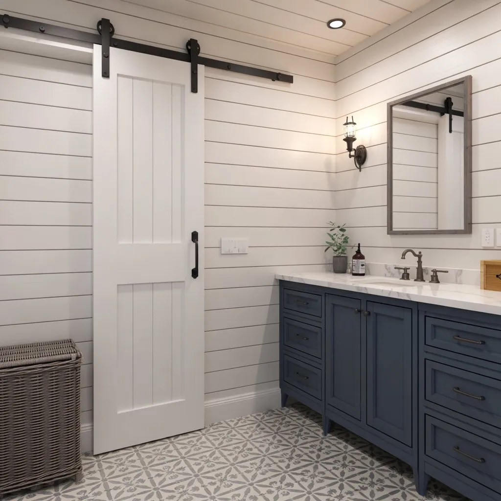 Modern Farmhouse Shiplap Sanctuary