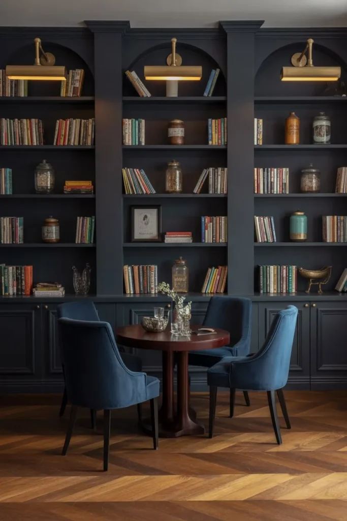 Moody Dark Academia Library Suite