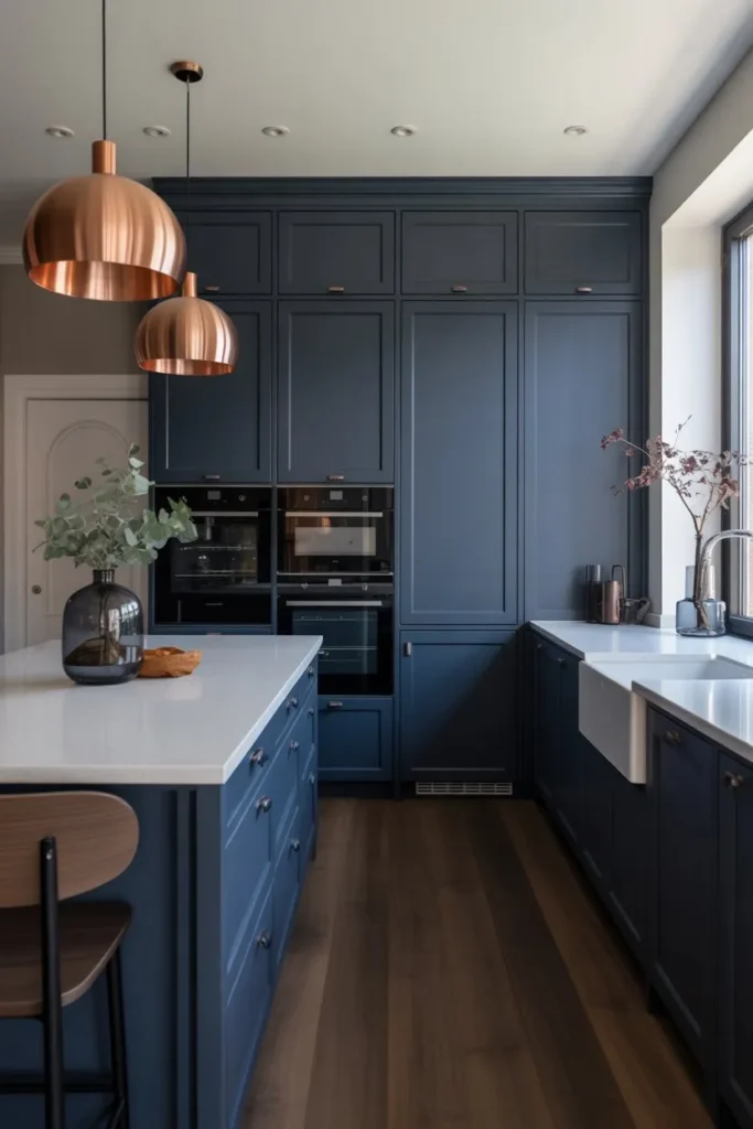 Moody Navy Blue Sophistication