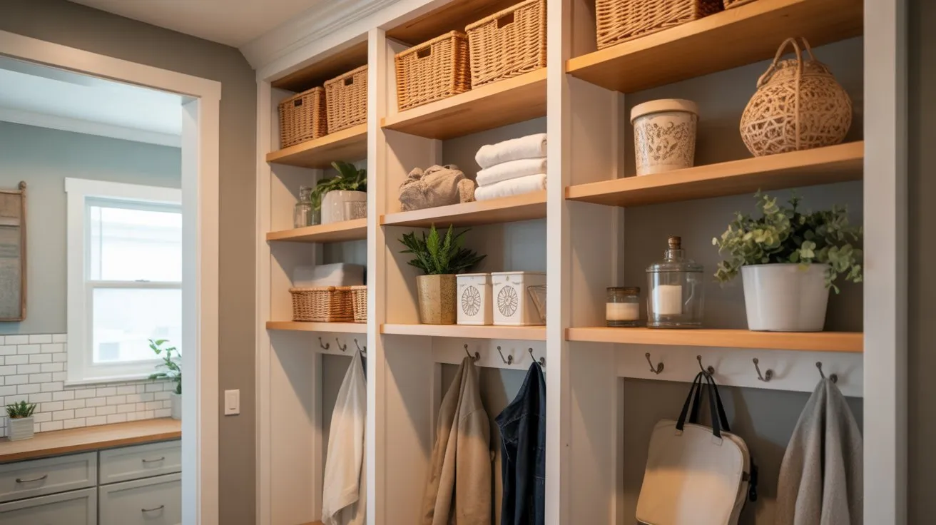 Mudroom Shelves Ideas