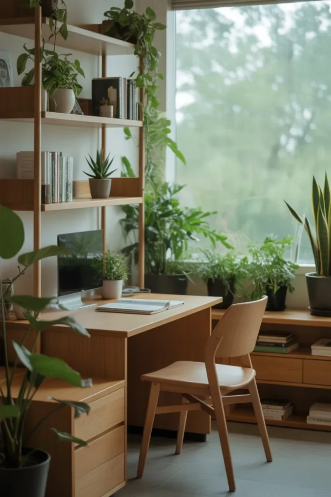 Nature-Inspired Aesthetic with Green Elements