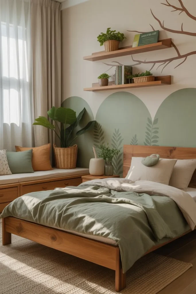 Nature-Inspired Theme for Calm Atmosphere