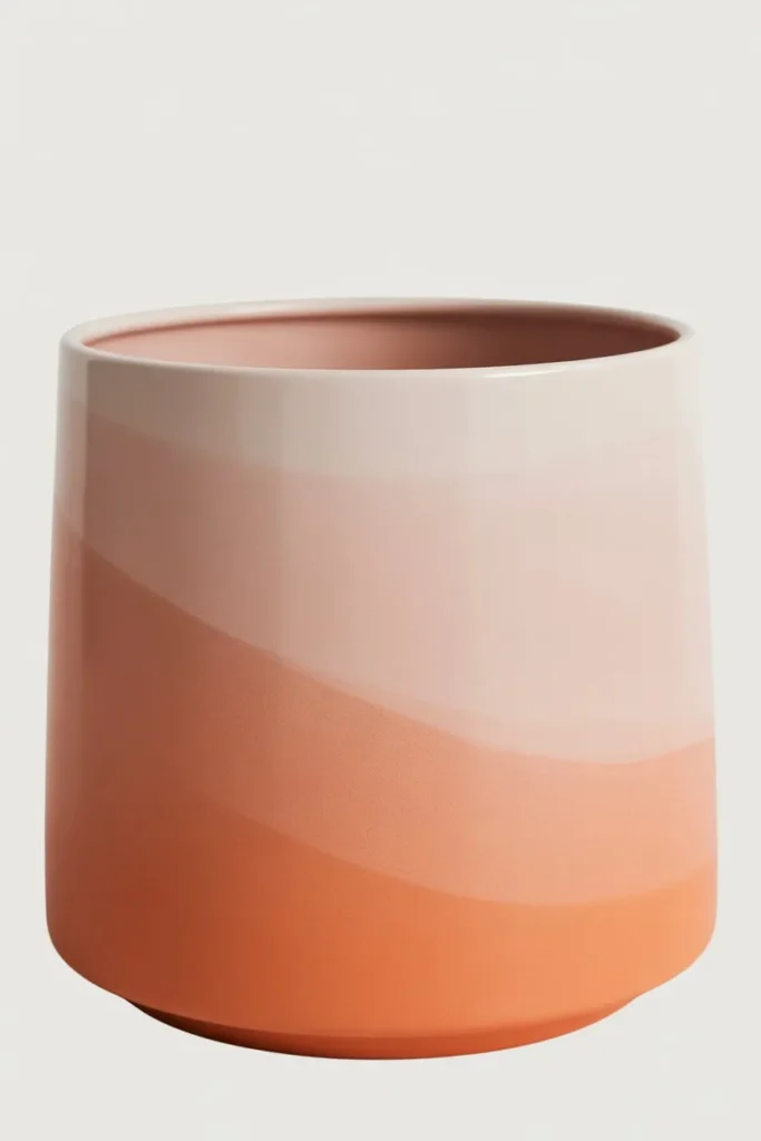 Ombre Gradient Color Pot