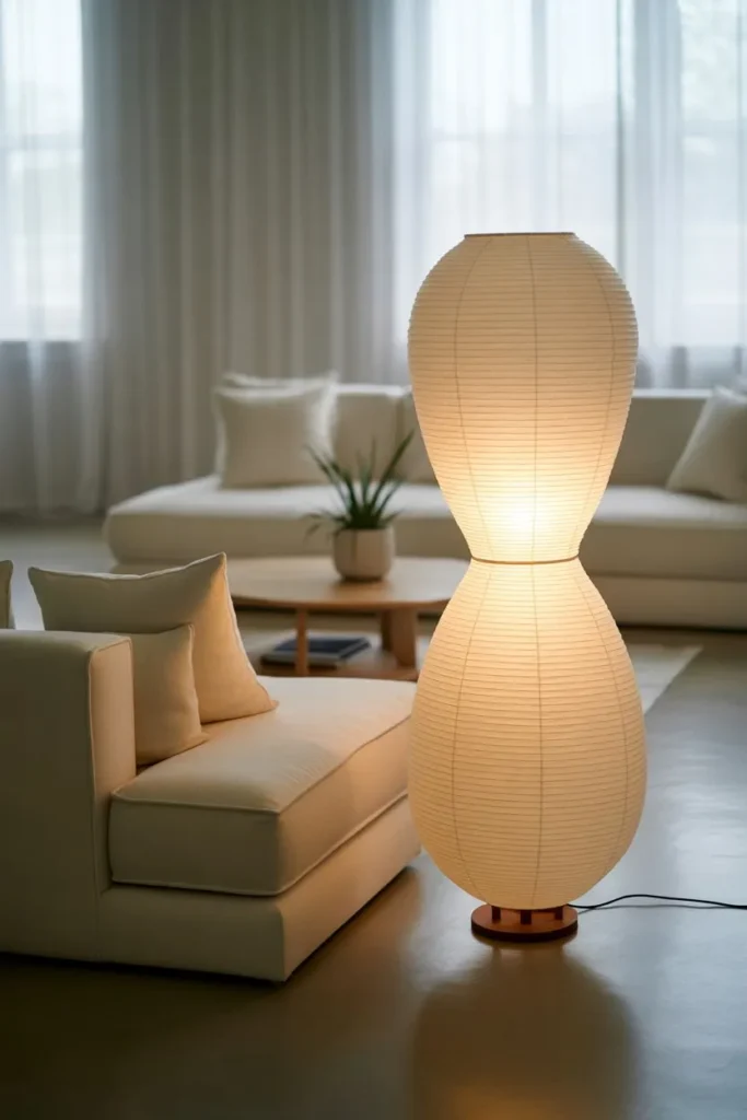 Paper Lantern Floor Lamp