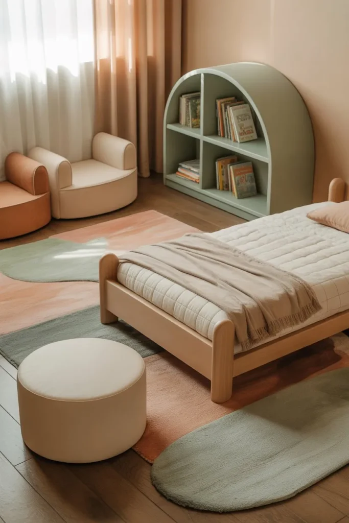 Rounded Furniture for Child-Safe Design