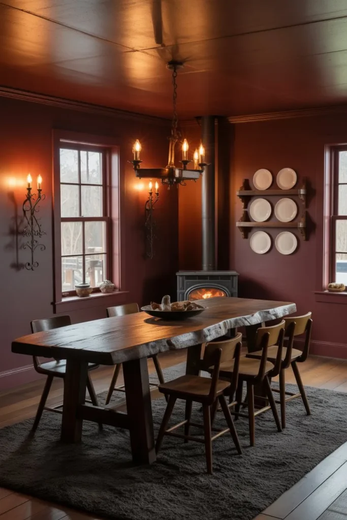 Rustic Raisin and Timber Den