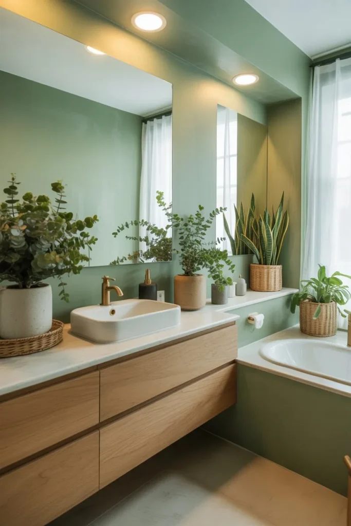 Sage Green for a Natural Refreshing Look