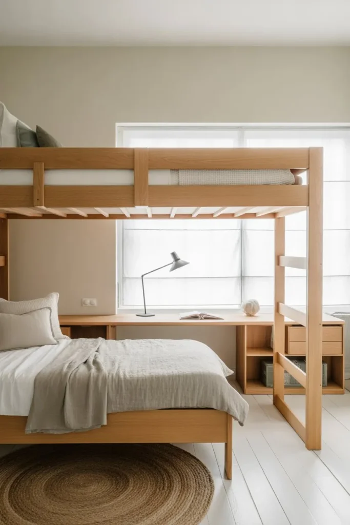 Scandi-Minimalist Light Oak Loft