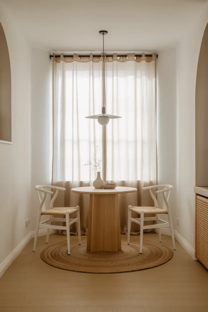 Scandi-Minimalist Light Wood Corner