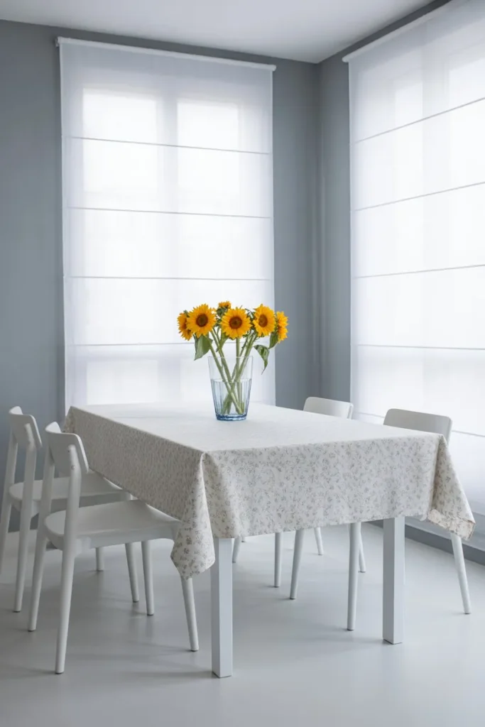 Scandinavian Grey and White Flat