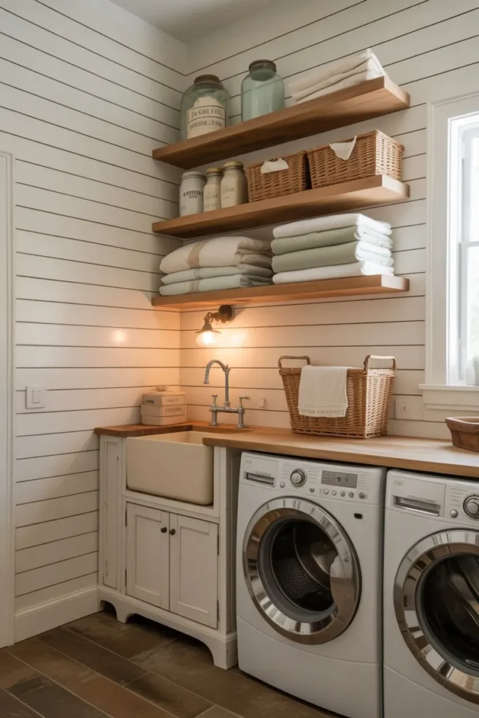 Shiplap Walls for Classic Farmhouse Texture