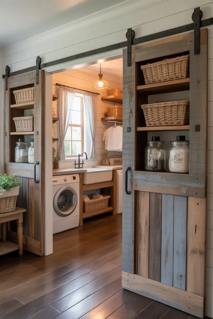 Sliding Barn Door for Rustic Functionality