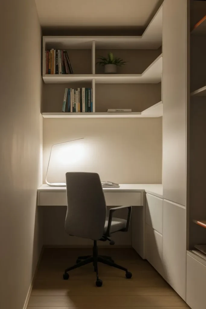 Small Study Room with Corner Desk